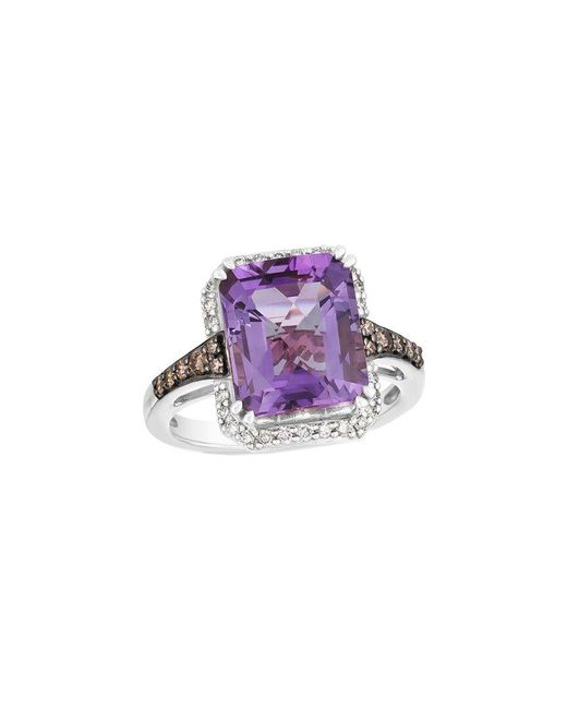 Le Vian Purple Euphoria Chocolate 14k 5.23 Ct. Tw. Diamond & Amethyst Ring