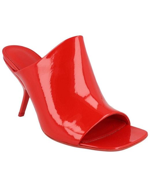 Ferragamo Red Era Patent Leather Mule