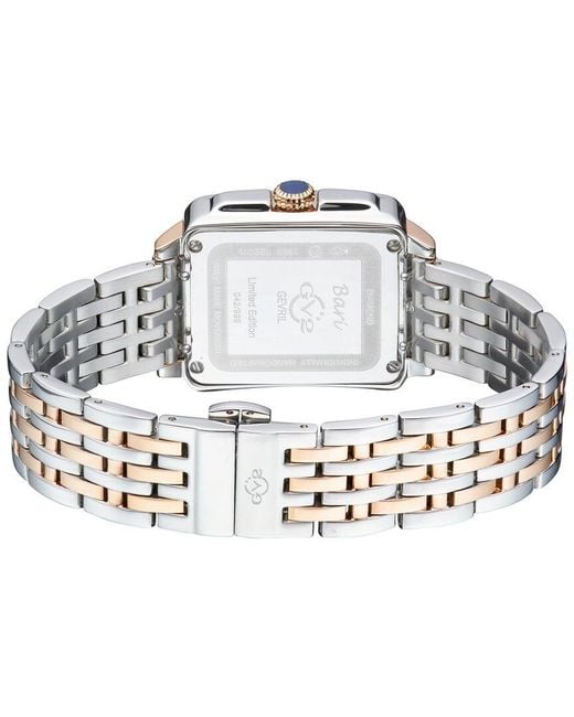 Gv2 White Bari Tortoise Diamond Watch