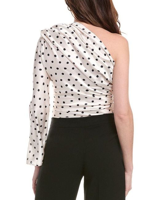 Avantlook White Draped Top