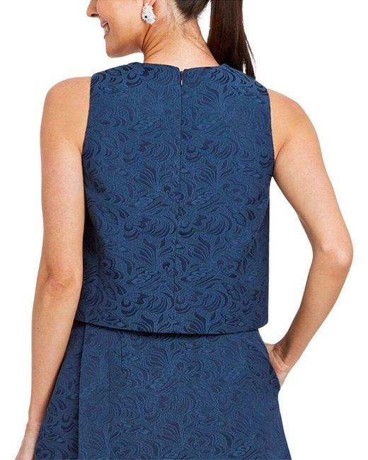 mestiza Blue Etta Top