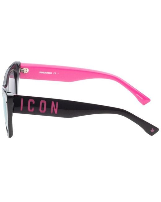 DSquared² Black Icon0006S 53Mm Sunglasses