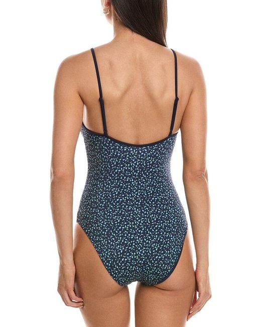 Onia Blue Soleil One-Piece