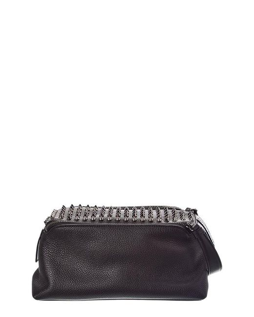 Christian Louboutin Black Leather Pouch for men
