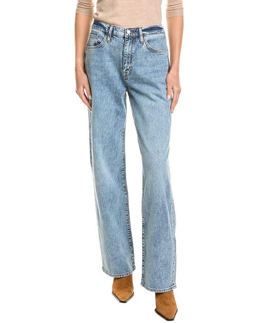 Triarchy Blue Keaton High-Rise Prime Baggy Jean