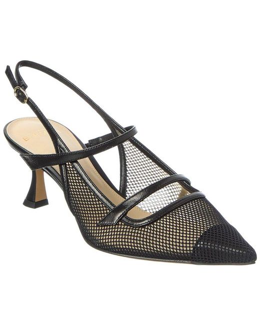 Alexandre Birman Metallic Tita Mesh 60 Leather Pump