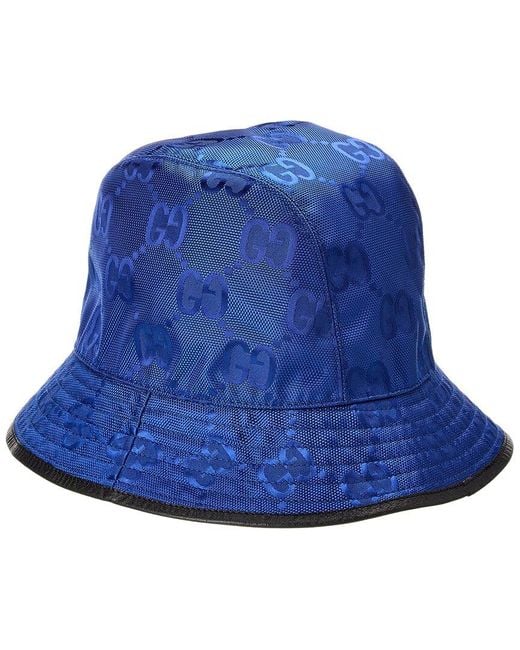 Gucci Blue Off The Grid Bucket Hat for men