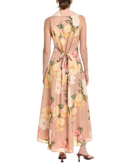 Hutch Pink Florantina Maxi Dress