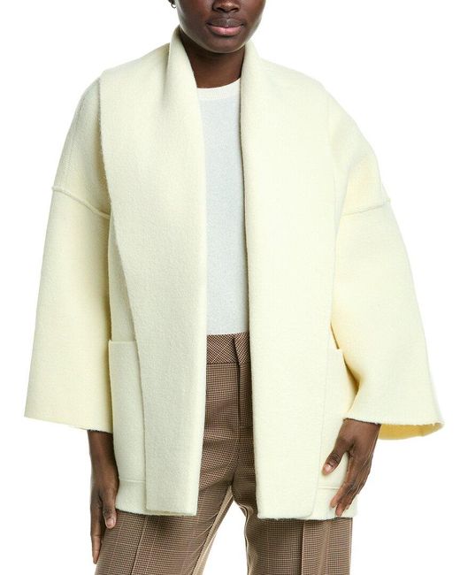 Darling Natural Summit Wool-Blend Coat