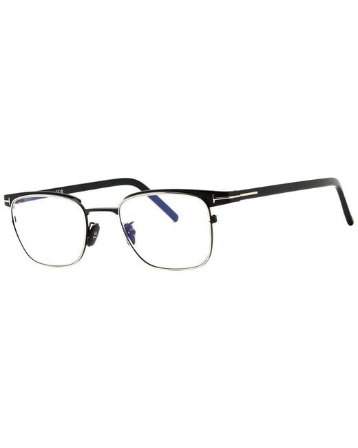 Tom Ford Black 49Mm Optical Frames for men
