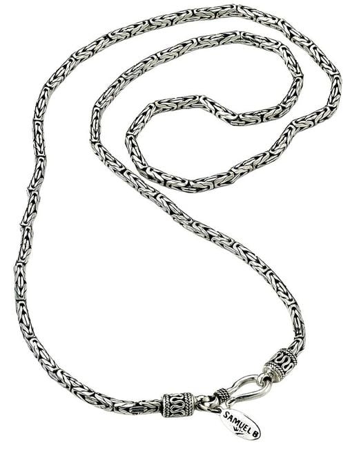 Samuel B. Metallic Necklace
