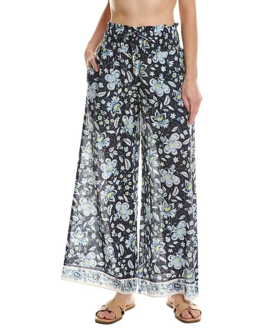 Kate Spade Blue Wide Leg Pant