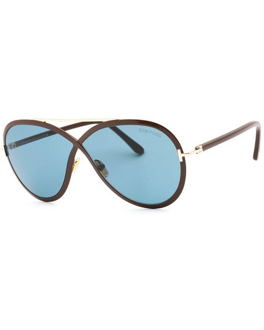 Tom Ford Blue Rickie 65Mm Sunglasses