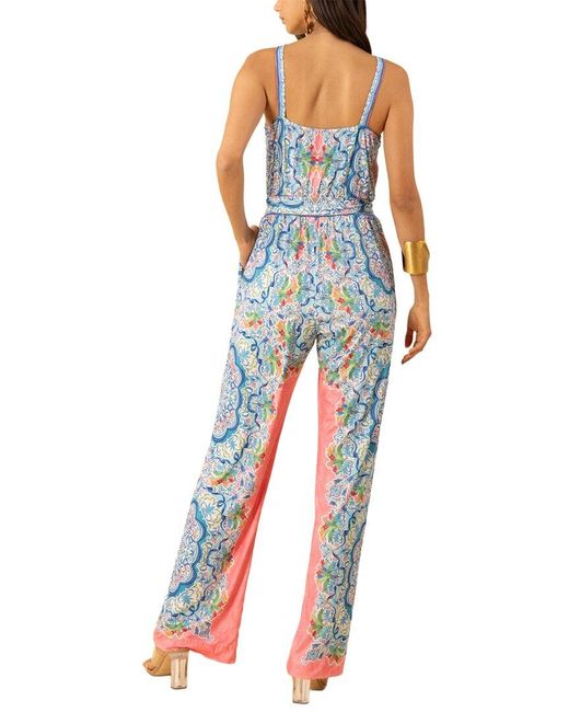 Hale Bob Blue Theodora Jumpsuit