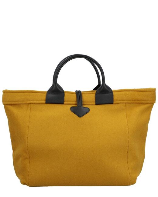 Longchamp Multicolor Le Roseau Canvas Shopper