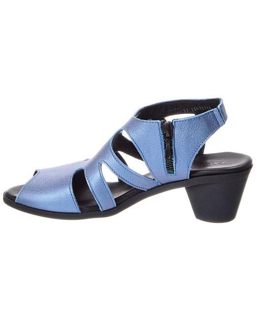 Arche Blue Sorako Leather Sandal