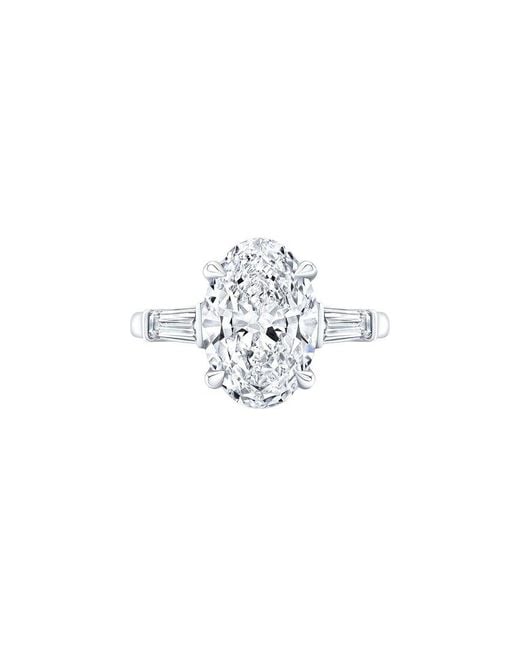 Lab Grown Diamonds White 14K 3.40 Ct. Tw. Lab-Grown Diamond Ring
