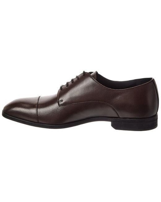 Bally Brown Olexi Leather Derby for men