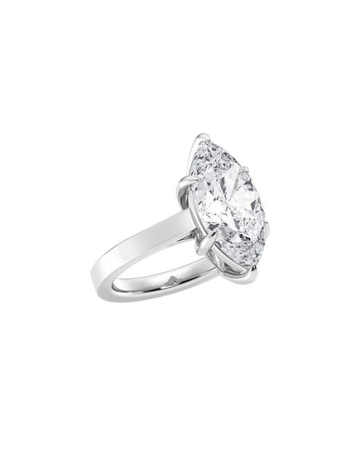 Lab Grown Diamonds White 14K 7.00 Ct. Tw. Lab-Grown Diamond Solitaire Engagement Ring