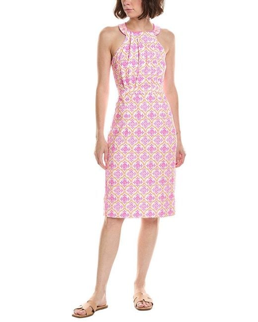Gretchen Scott Pink Jersey Bougie Dress