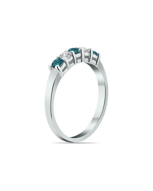 True Diamond Blue 14K 0.50 Ct. Tw. Diamond Ring