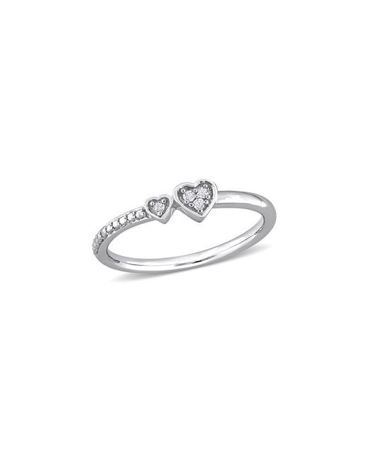 Rina Limor White 0.04 Ct. Tw. Diamond Ring