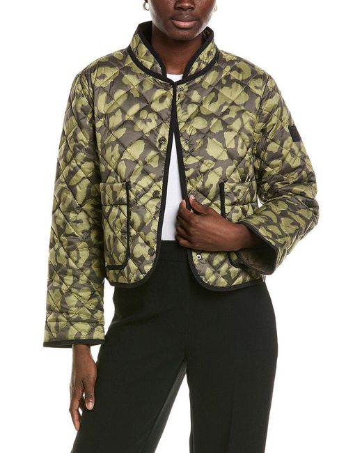 Marc Cain Green Quilted Jacket