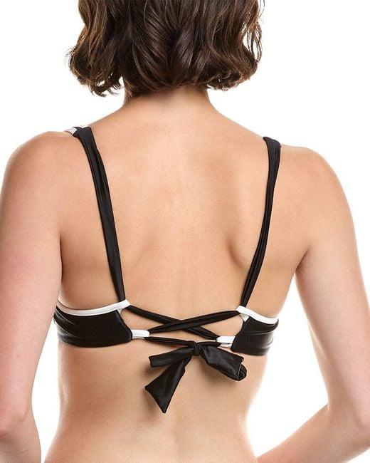 PQ Swim Black Jane Underwire Bikini Top