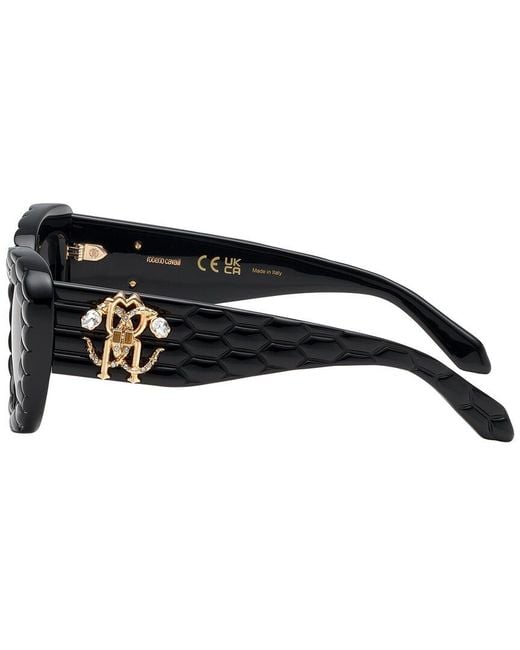Roberto Cavalli Black 54Mm Sunglasses