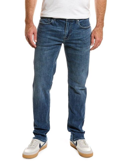 7 For All Mankind Blue Slimmy Lakeside Slim Straight Jean for men
