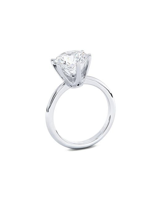 Lab Grown Diamonds White 14K 3.00 Ct. Tw. Lab-Grown Diamond Ring