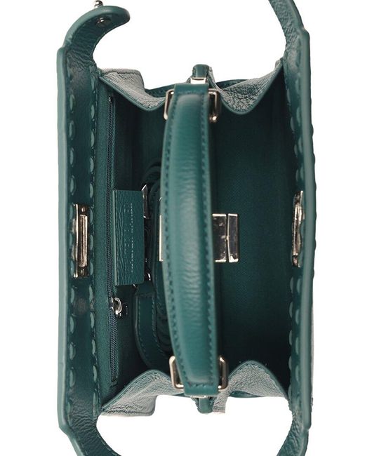 Walter Baker Green Reed Mini Leather Satchel