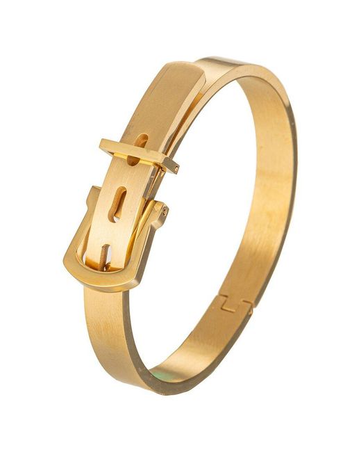 Eye Candy LA Metallic Luxe Titanium Monaco Cuff Bracelet