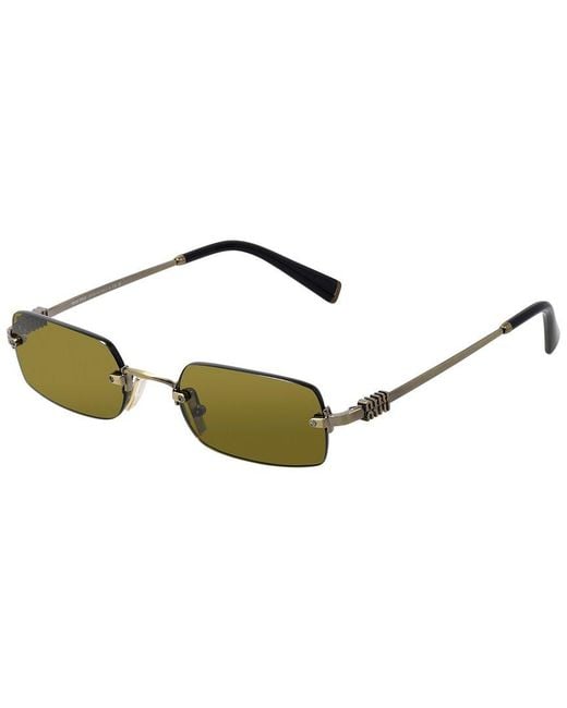 Miu Miu Green 50Mm Sunglasses