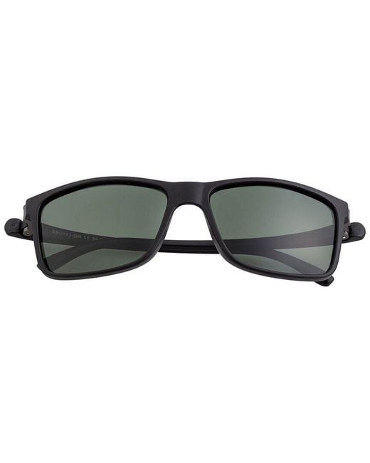 Simplify Black Norma 54Mm Polarized Sunglasses for men