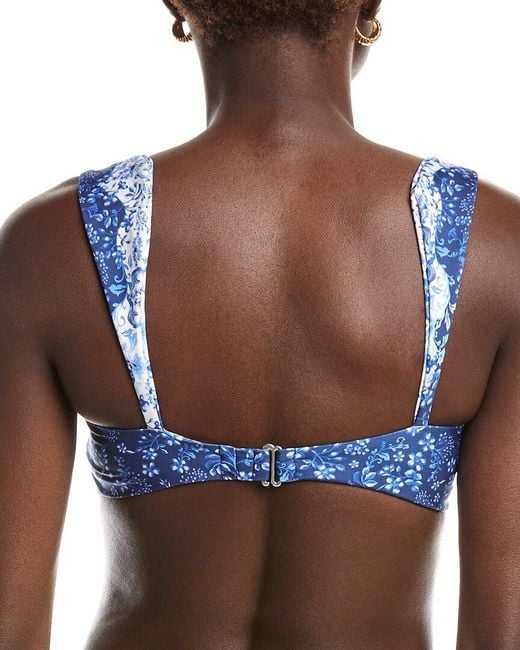 Agua Bendita Blue Malory Top