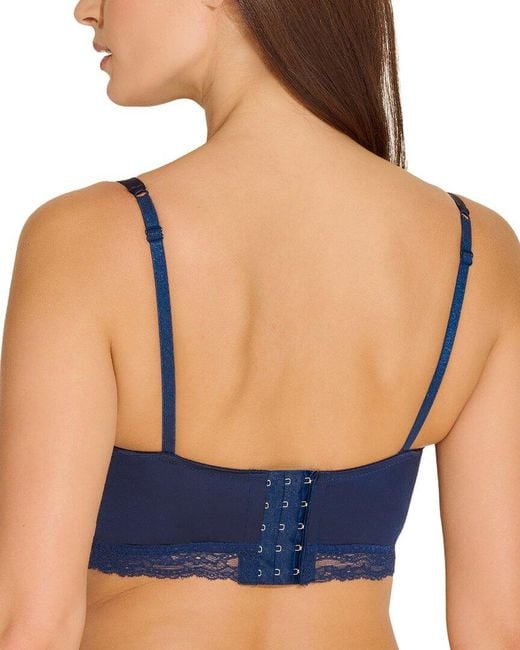 Cosabella Blue Dena Cropped Bustier