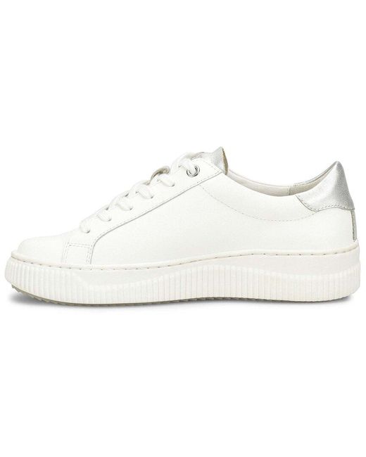Söfft White Fianna Leather Casual Sneaker