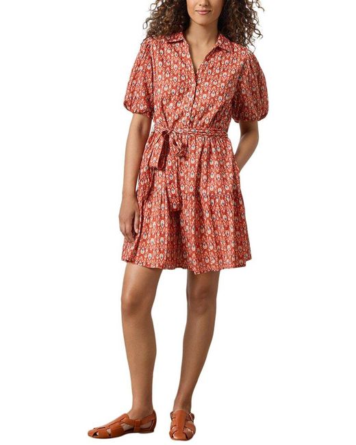 Lilla P Tiered Peplum Dress