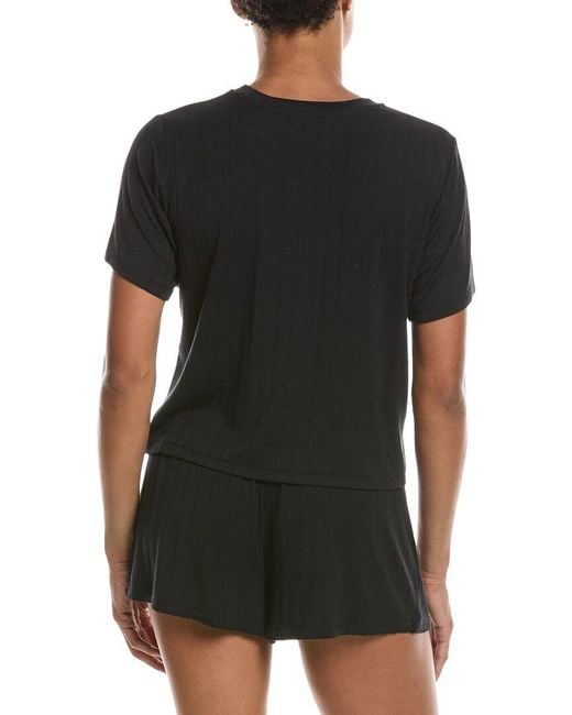 Honeydew Intimates Black Cloud Lounge T-Shirt