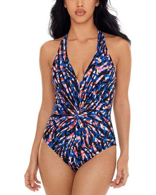 Magicsuitr Blue Drew One-Piece