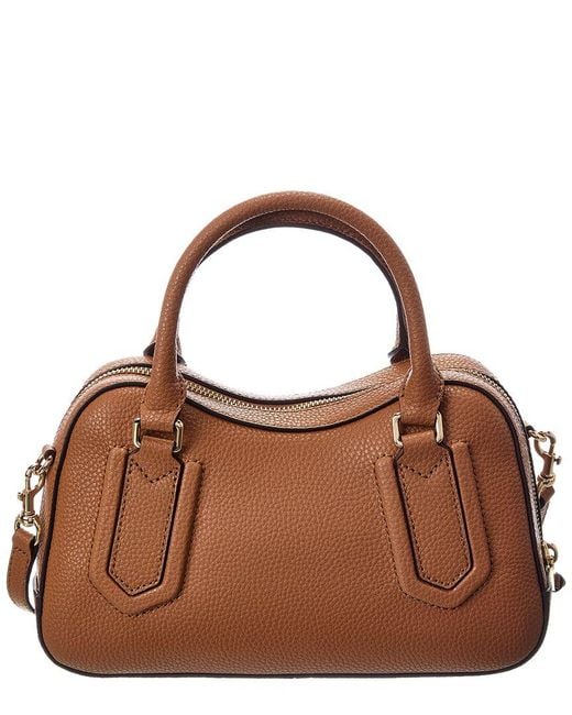 Marc Jacobs Brown Drifter Small Leather Satchel