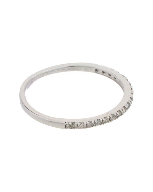 Monary White 10k 0.20 Ct. Tw. Diamond Ring