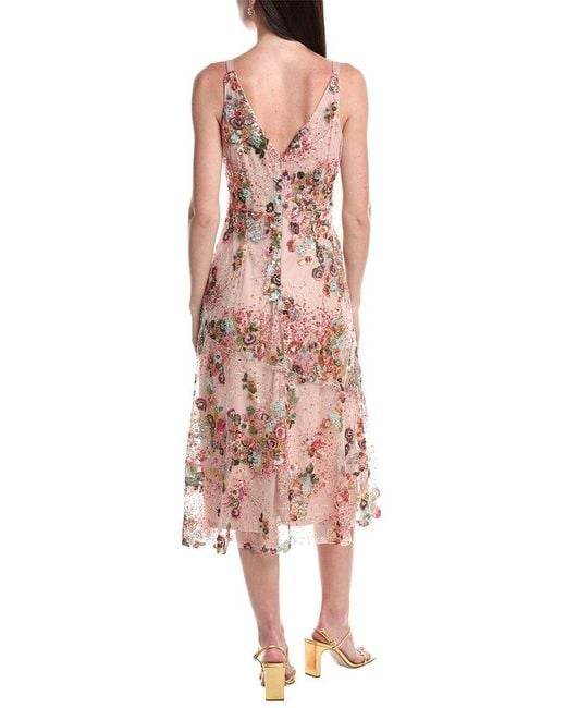 Sam Edelman Pink Sequin A-Line Dress