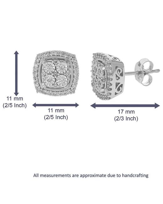Amairah Gray 0.50 Ct. Tw. Lab-Grown Diamond Studs