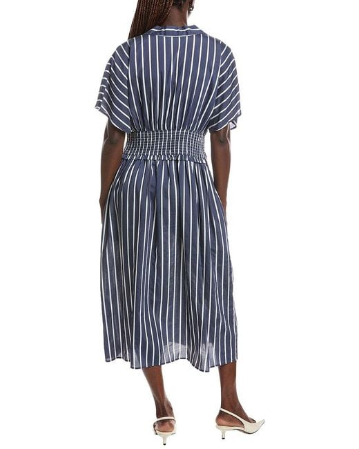 Joseph Ribkoff Blue Midi Dress