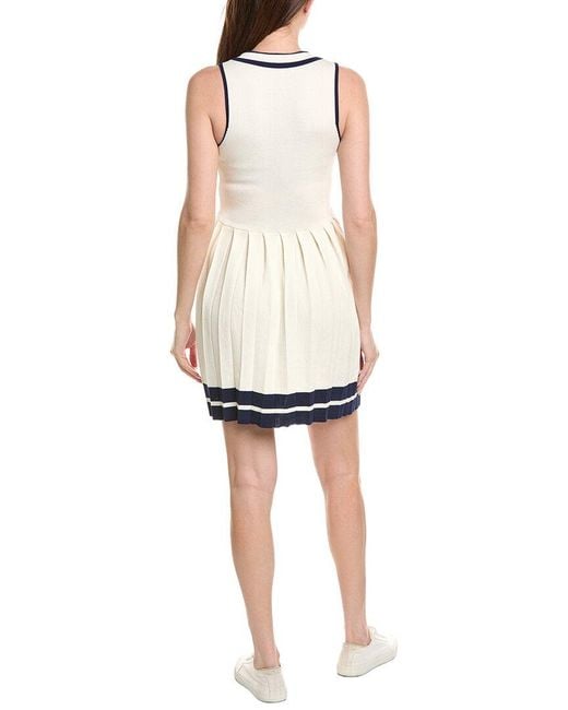 ANNA KAY White Tennis Mini Dress