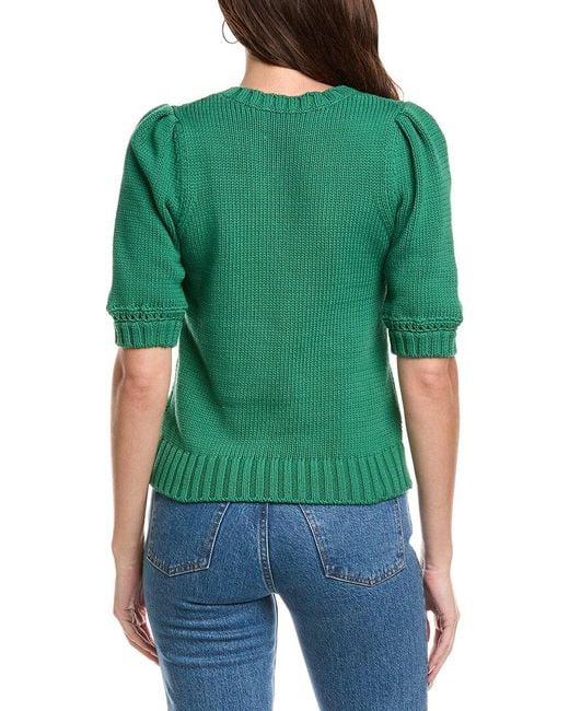 Michael Stars Green Rosanna Sweater
