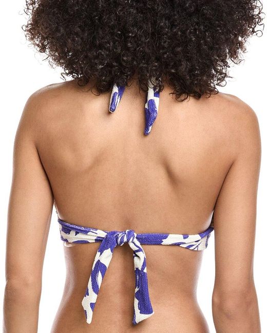 Change of Scenery Blue Erin Bikini Top