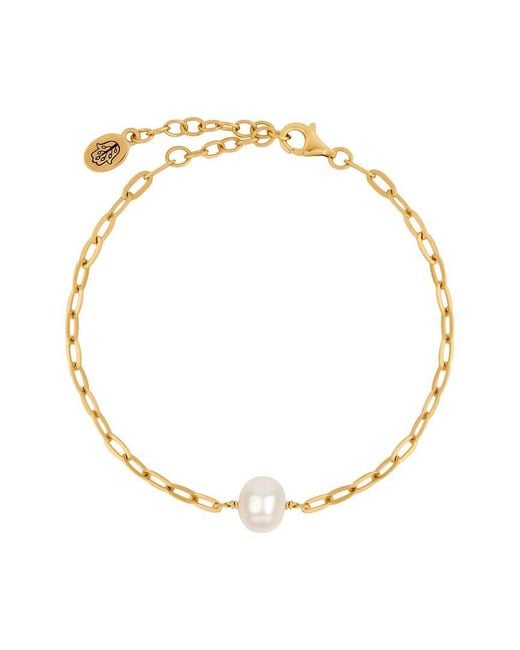 Karma and Luck Metallic Zodiac Plated 4 Mm Beaded Bracelet